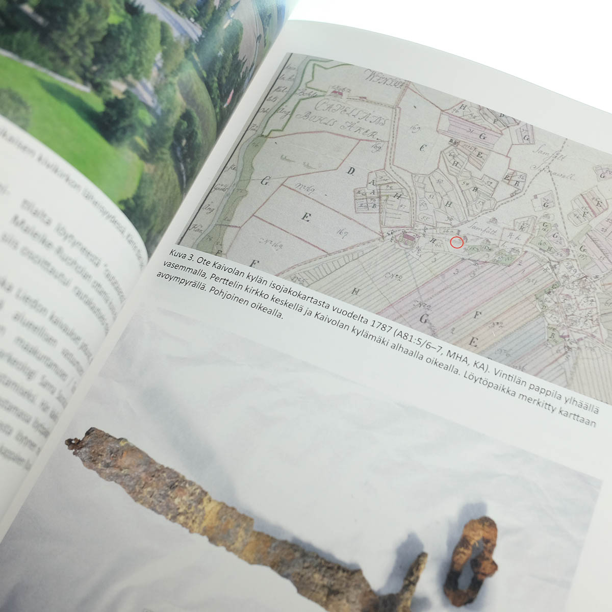 Ponsi 3 - arkeologisia tutkimuksia ote