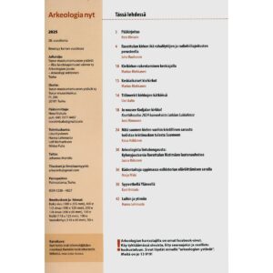 Verkkokauppa Muinelma muinelma.fi Arkeologia nyt 2025 kirkot keskiaika