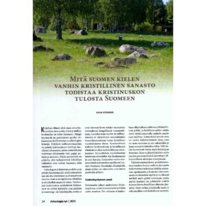 Verkkokauppa Muinelma muinelma.fi Arkeologia nyt 2025 kirkot keskiaika kielitiede