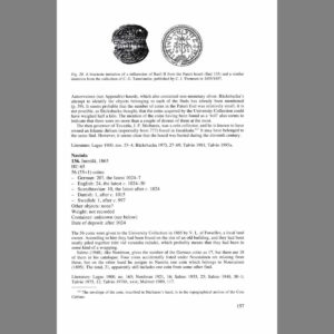 Iskos Coins and coin finds esimerkkisivu luettelosta